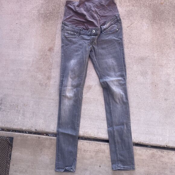 Lot of 4 Maternity items Pants Jeans Shorts Super Cute H&M C of H Old Navy Sz 4 - Picture 14 of 16